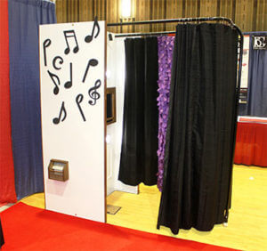 KU university clarinet festival photo booth rental