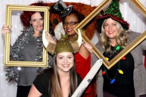 Holiday Christmas photo booth party rentals In Kansas City