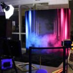 BVSW High School homecoming dance glow party photo booth.