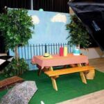 Red Carpet Picnic Photo Booth Rental For A Corporate Event In Kansas City