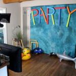 Real Estate Red Carpet Photo Booth Shoot For A Summer Pool Party.