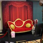 Father daughter dance red carpet settee photo booth rental