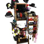 Our original hat rack and free photo booth rental prop stand. Our original hat rack plus free photo booth rental prop stand