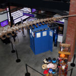 Doctor Who Tardis photo booth rental at T-Rex Museum event Doctor Who Tardis photo booth rental at T-Rex Museum event