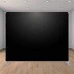 Black Mini Red Carpet Wedding Party Photo Booth Rental Backdrop