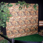 Rustic camo camouflage deer hunting photo booth party rental